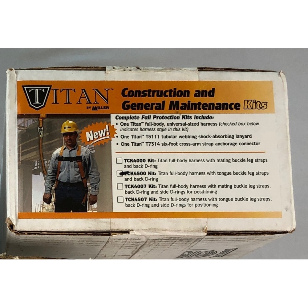 Miller TCK4500 Titan Construction Fall Protection Kit